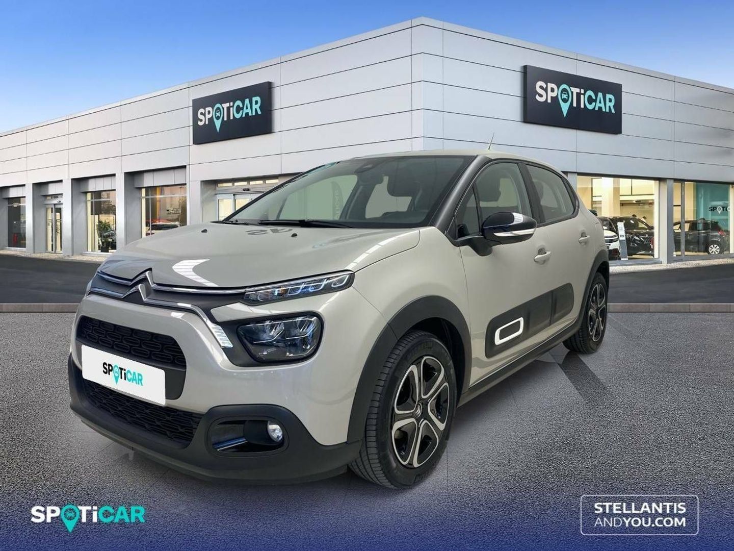 Citroen C3 BlueHDi 100 S&S Plus 75 kW (102 CV) Beige Sedan