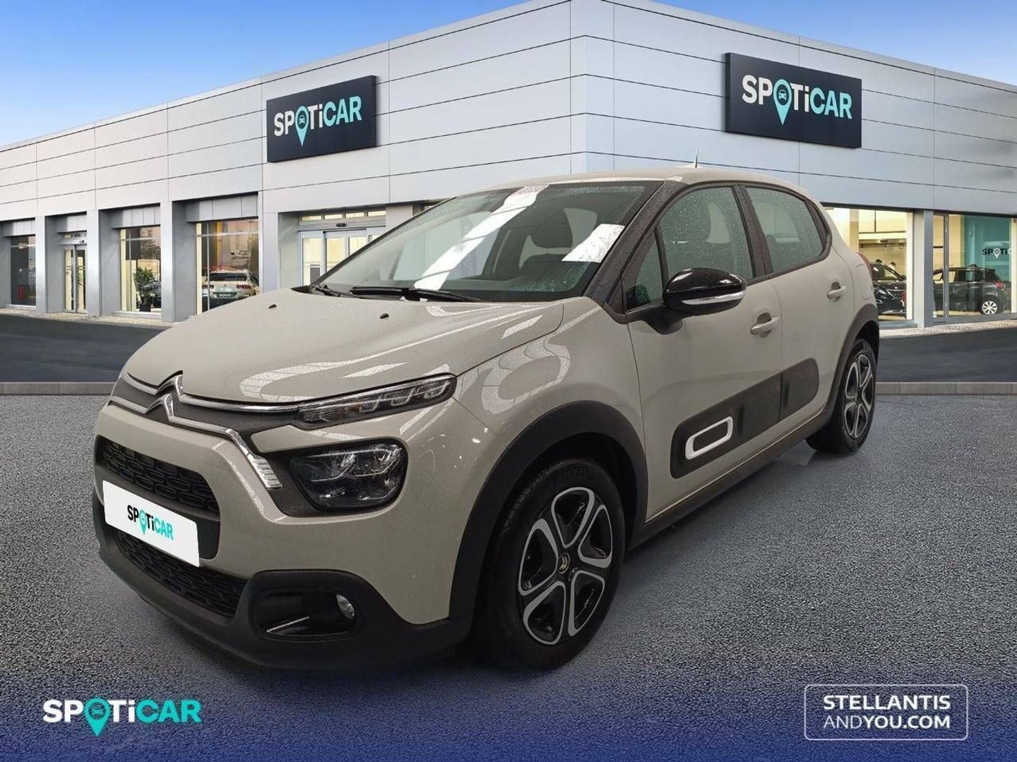 Citroen C3 BlueHDi 100 S&S Plus 75 kW (102 CV) Beige Sedan