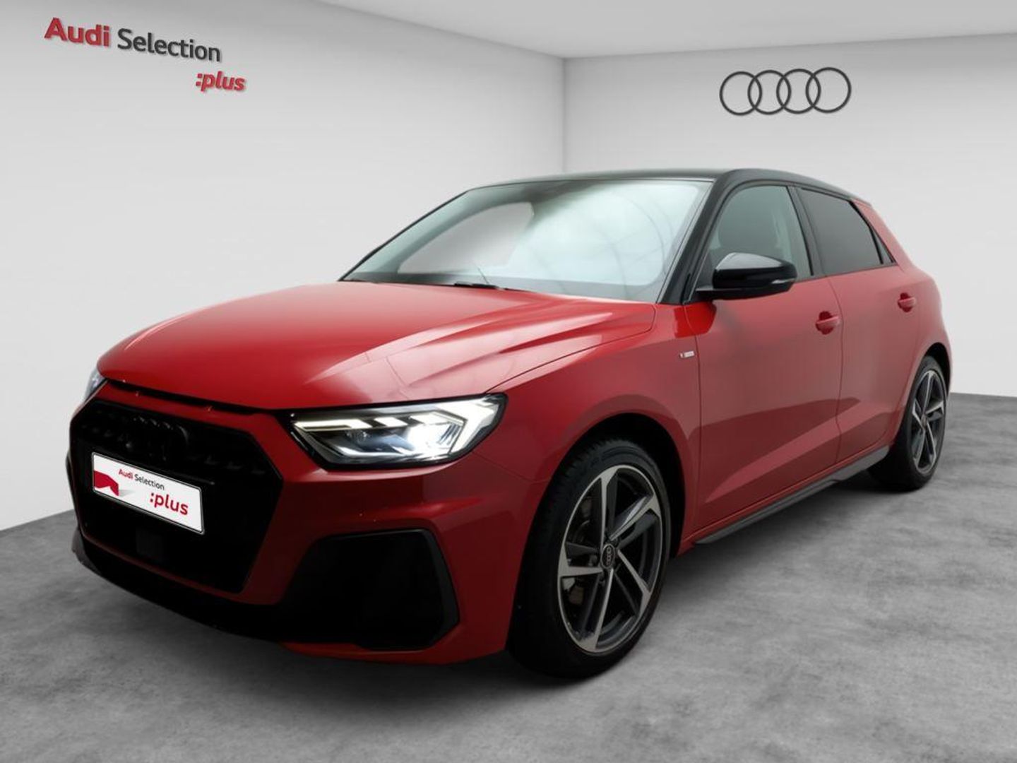 Audi A1 Sportback Adrenalin Black edition 30 TFSI 85 kW (116 CV) S tronic Rojo Sedan