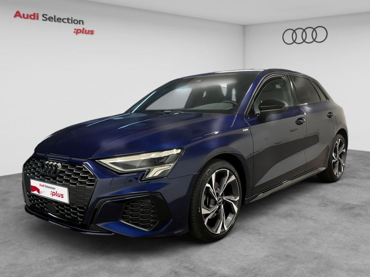 Audi A3 Sportback Black line 35 TDI 110 kW (150 CV) S tronic Azul Compact
