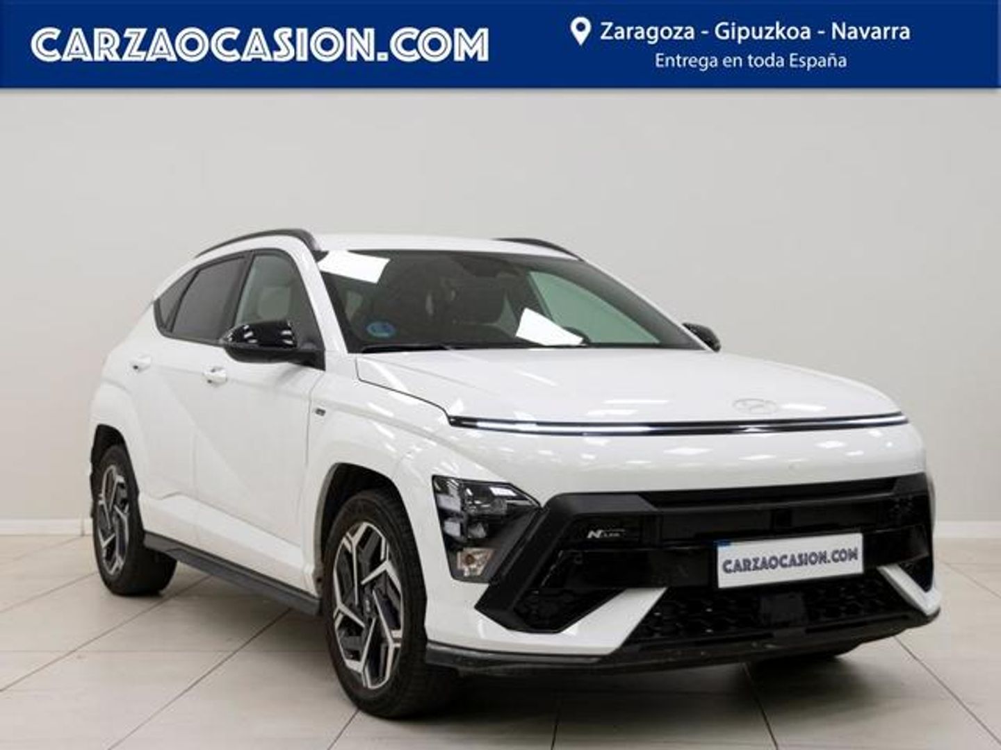 Hyundai Kona 1.6 GDI HEV N Line DCT 104 kW (141 CV) Blanco SUV