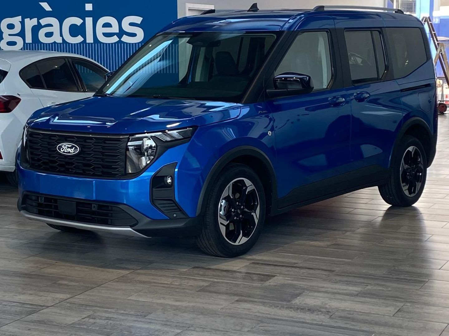 Ford Tourneo Courier 1.0 Ecoboost Active 92 kW (125 CV) Azul Minivan