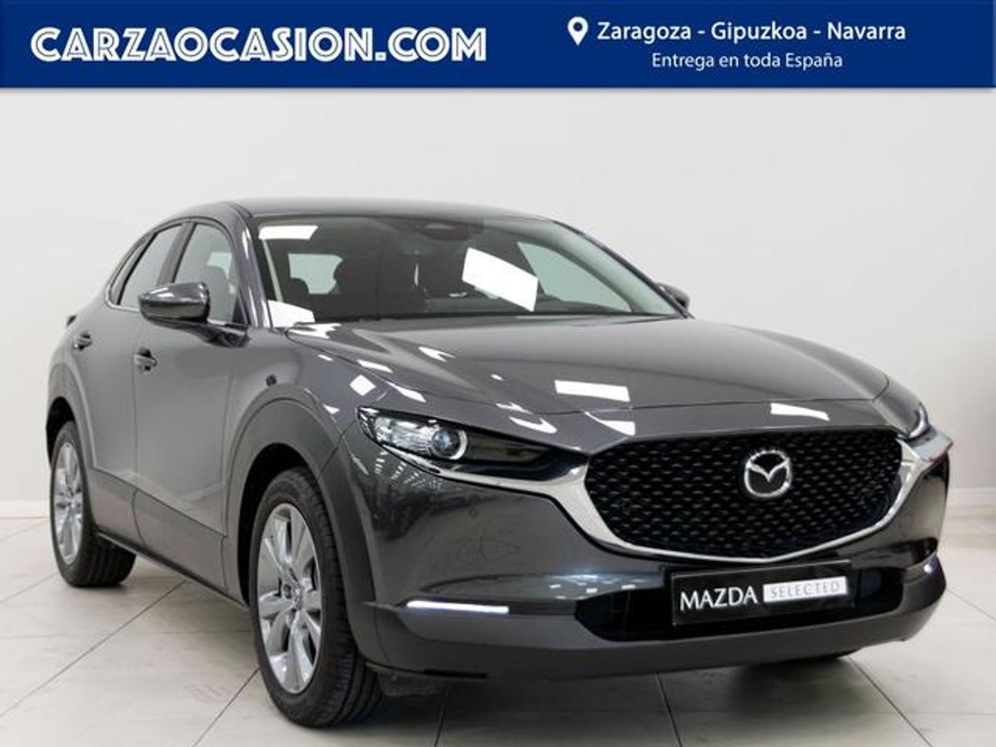 Mazda CX-30 2.0 e-Skyactiv G MHEV Exclusive-line AWD 110 kW (150 CV) Gris oscuro All Terrain / Pick-up