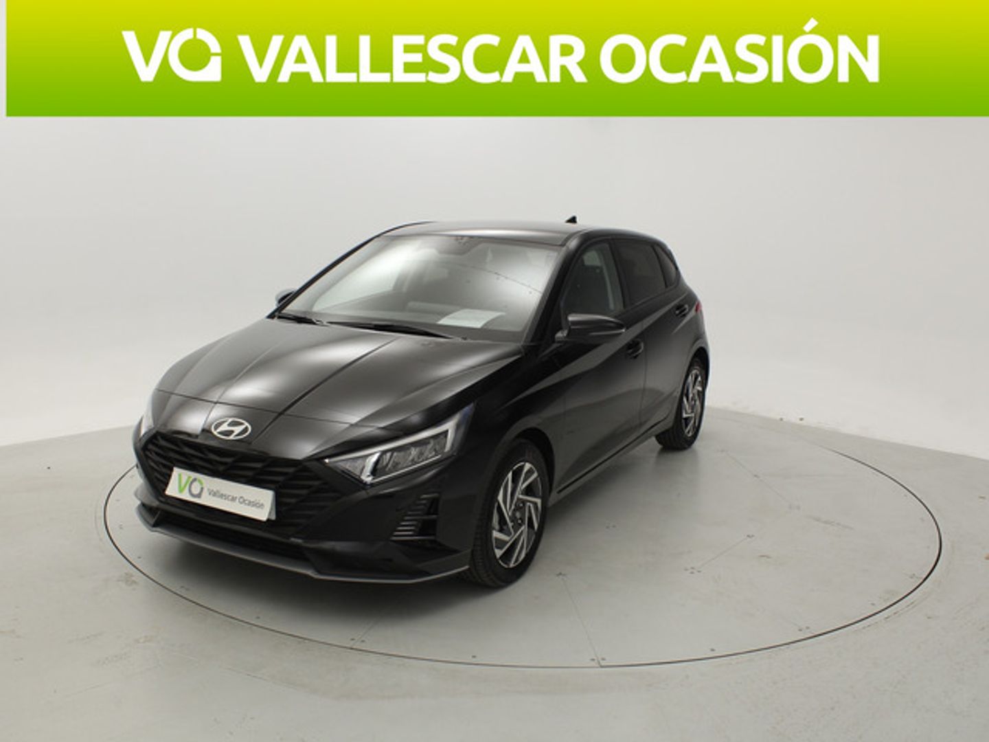 Hyundai i20 1.2 MPI Klass 59 kW (79 CV) Negro Sedan