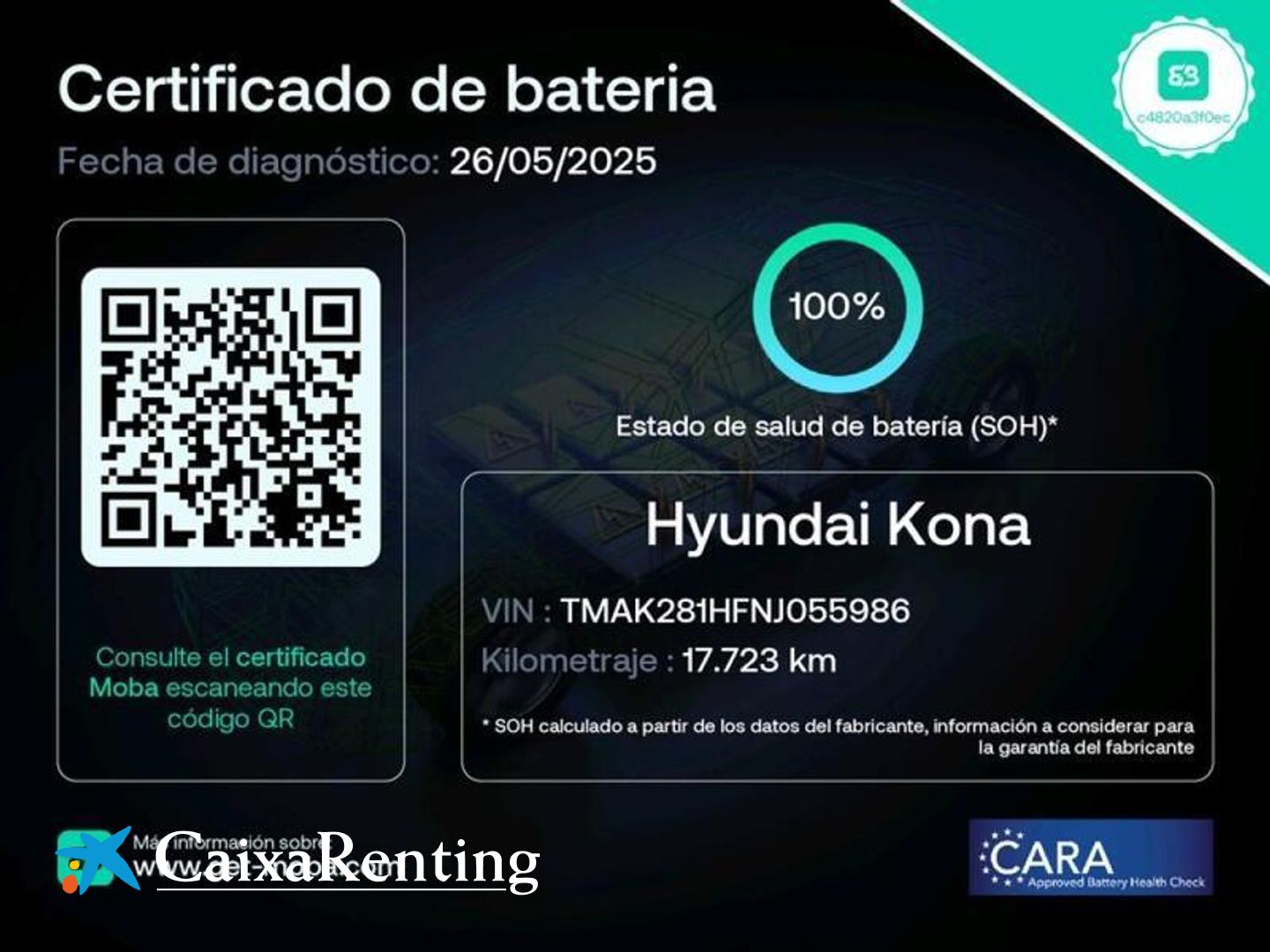 Hyundai Kona EV Maxx 100 kW (136 CV)