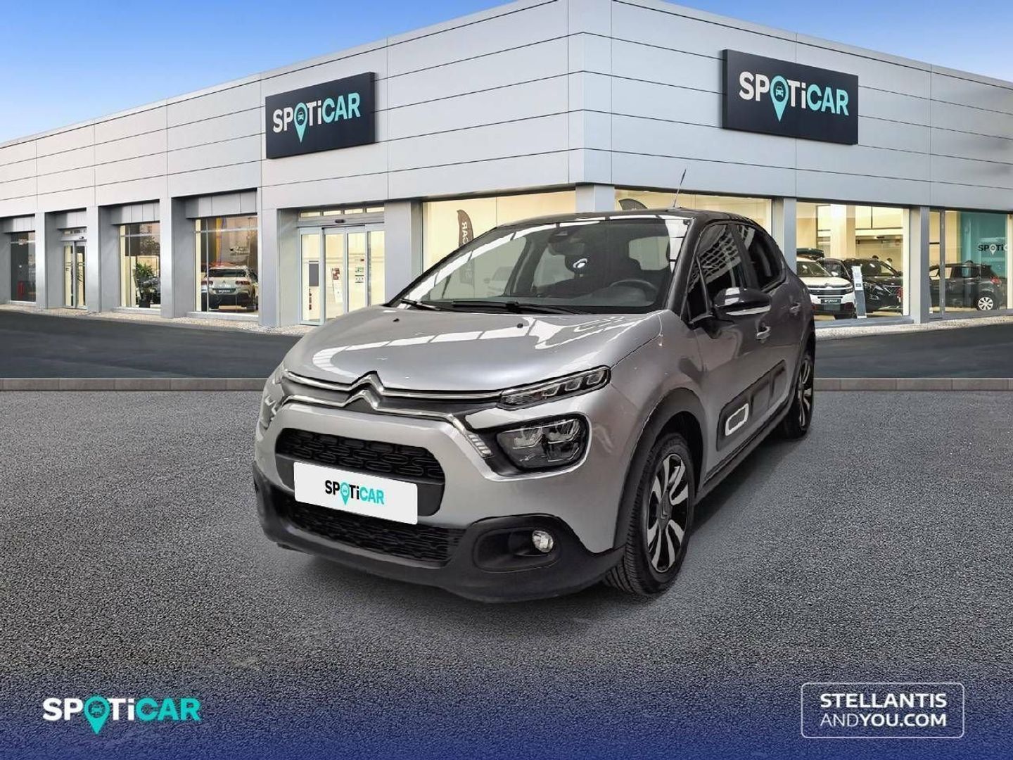 Citroen C3 PureTech 83 Feel Pack 61 kW (83 CV) Gris Plata Compact