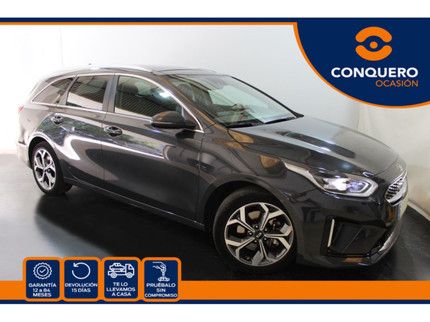 Kia Ceed Tourer 1.6 GDi Eco-Dynamics PHEV eMotion 104 kW (141 CV) Gris Familiar