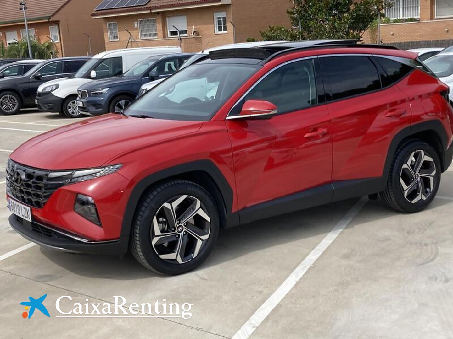 Hyundai Tucson 1.6 TGDI HEV Tecno Sky Auto 169 kW (230 CV) Rojo SUV