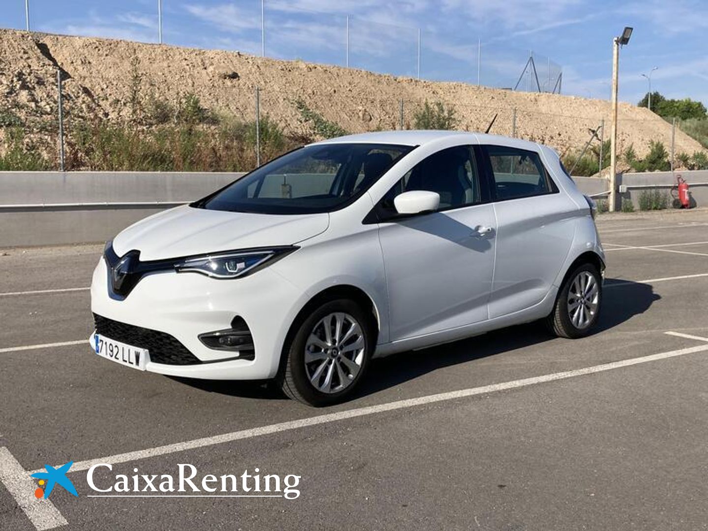 Renault Zoe Intens 100 kW R135 Batería 50kWh 99 kW (135 CV) Blanco Utilitarian