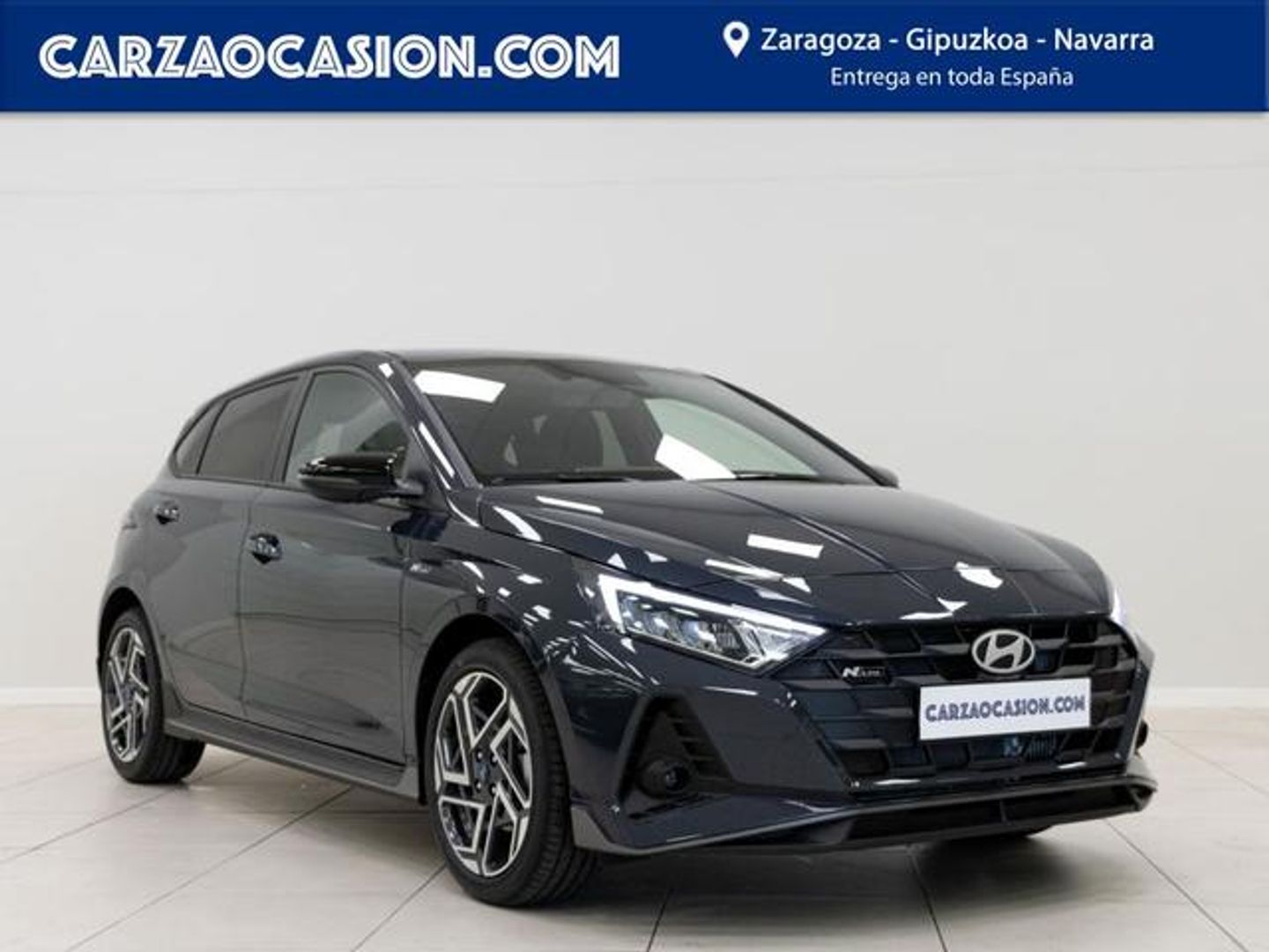Hyundai i20 1.0 TGDI 48V N Line 74 kW (100 CV) Gris Compact