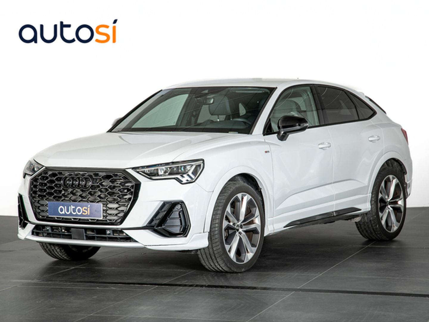Audi Q3 Sportback Black line 35 TFSI 110 kW (150 CV) S tronic Blanco SUV