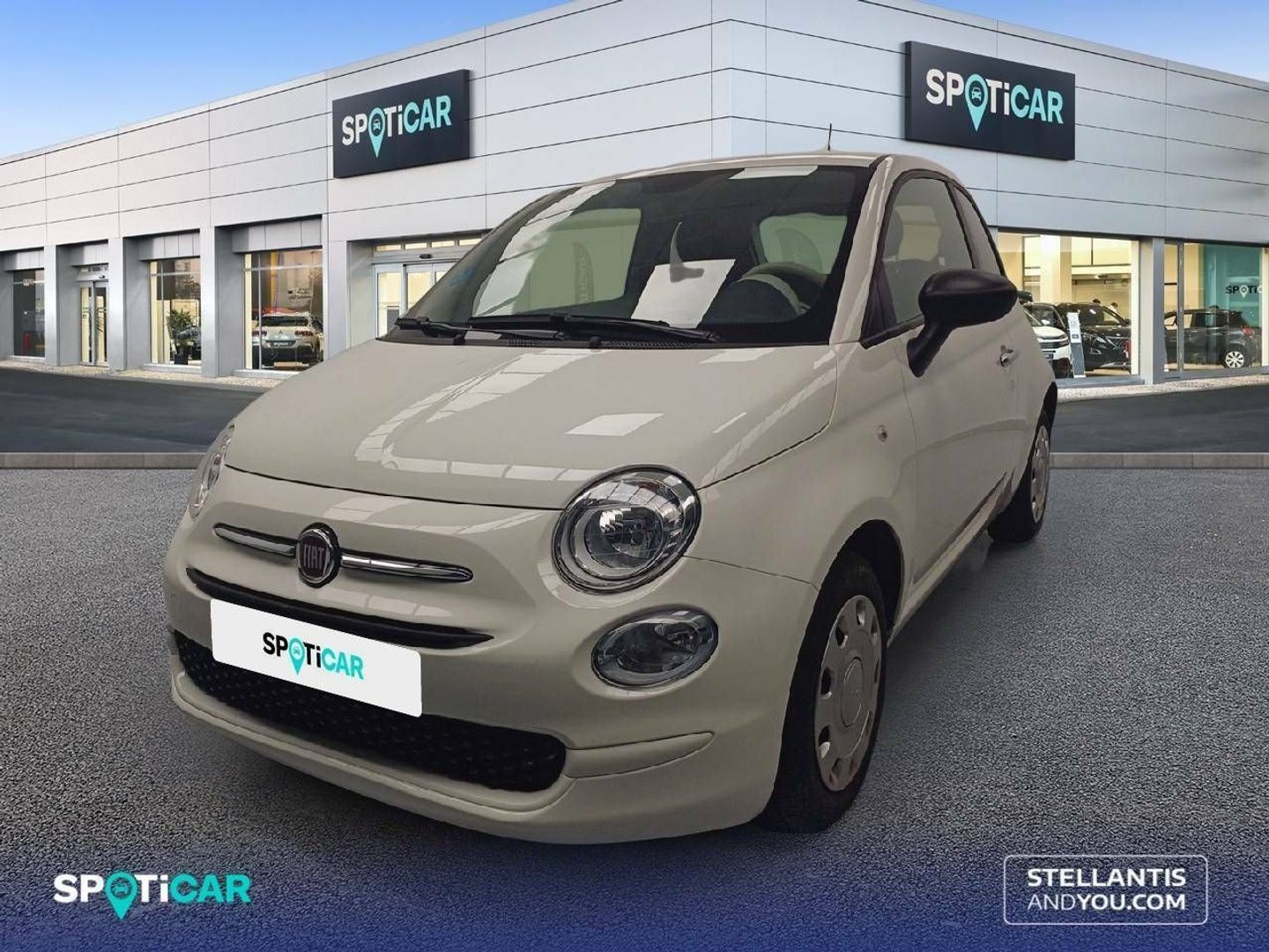 Fiat 500 1.0 Hybrid Monotrim 51 kW (70 CV) Blanco Compact