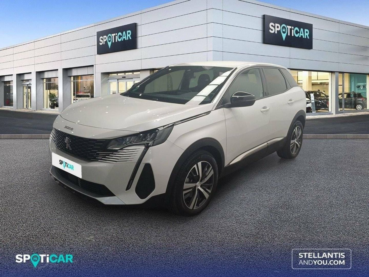 Peugeot 3008 BlueHDi 130 S&S Allure Pack EAT8 96 kW (130 CV) Blanco All Terrain / Pick-up