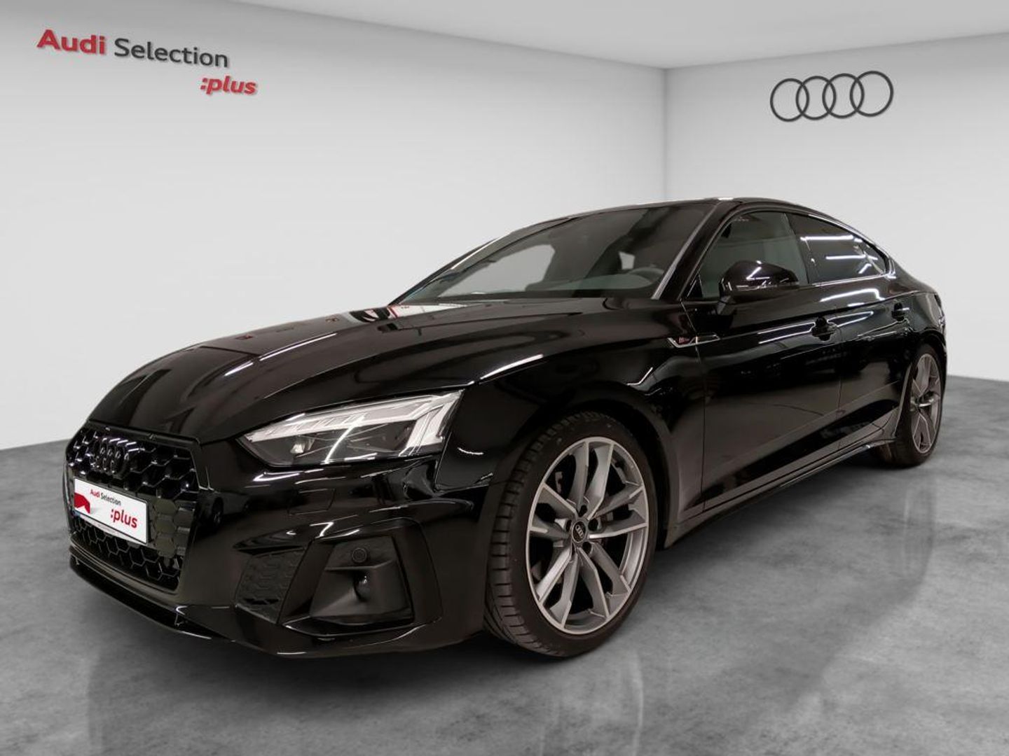Audi A5 Sportback Black line 40 TFSI 150 kW (204 CV) S tronic Negro Sedan