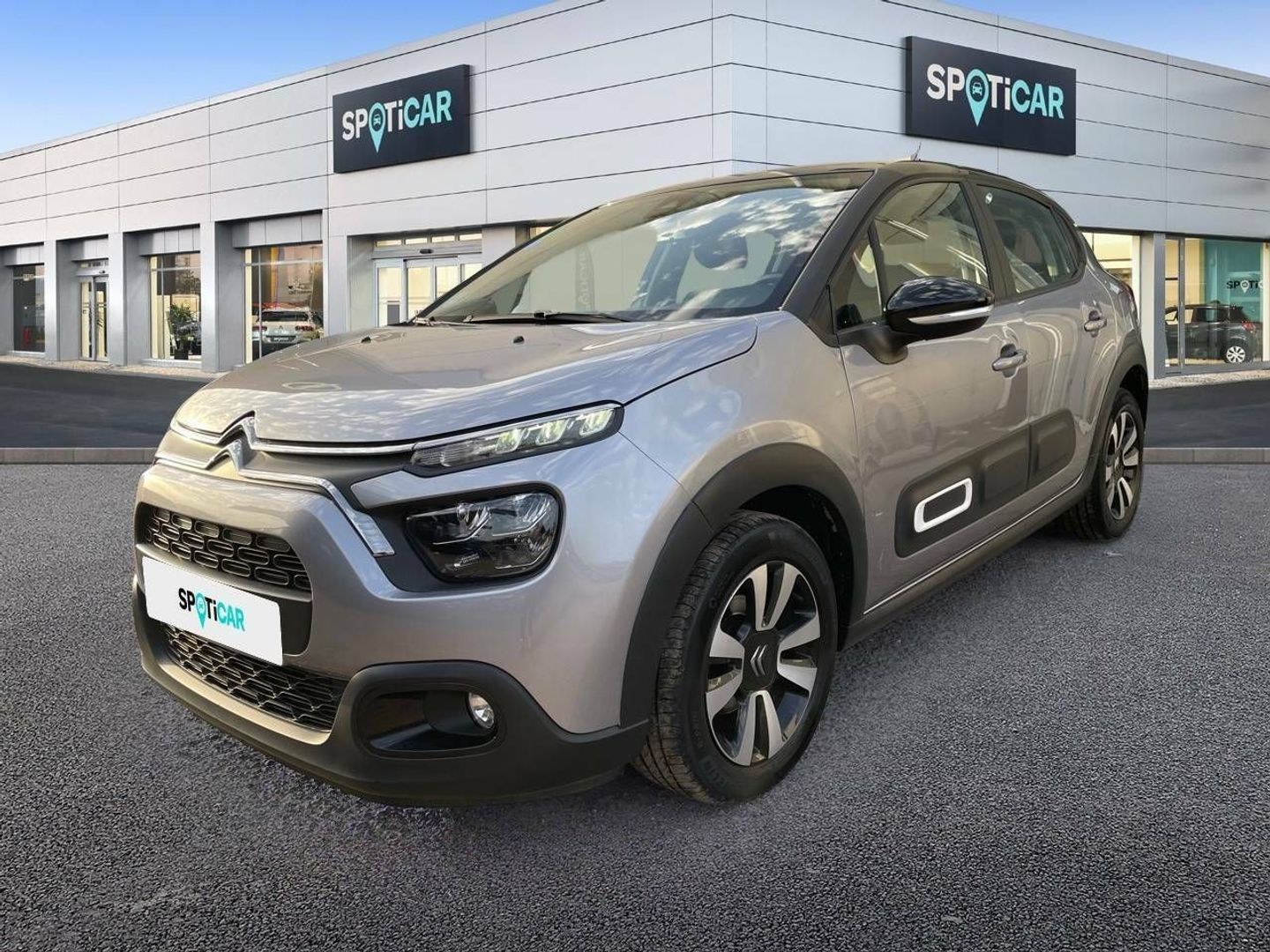 Citroen C3 BlueHDi 100 S&S Feel Pack 75 kW (102 CV) Gris Plata Compact