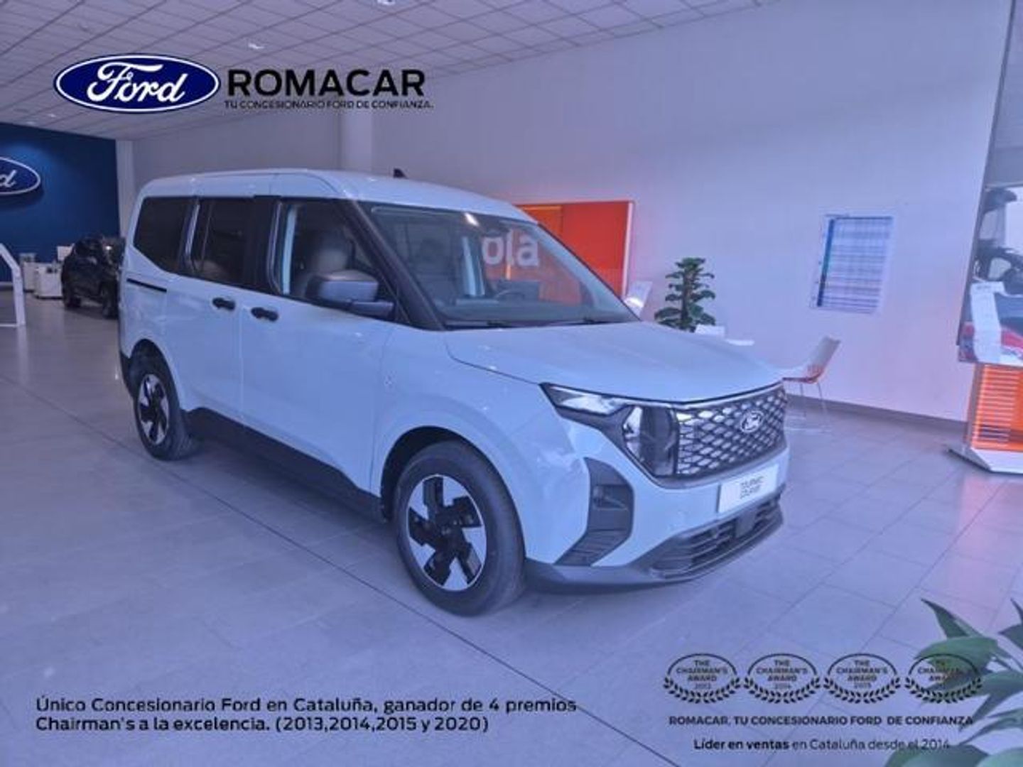 Ford Tourneo Courier BEV 43,5kWh Trend Auto 100 kW (136 CV) Gris Minivan