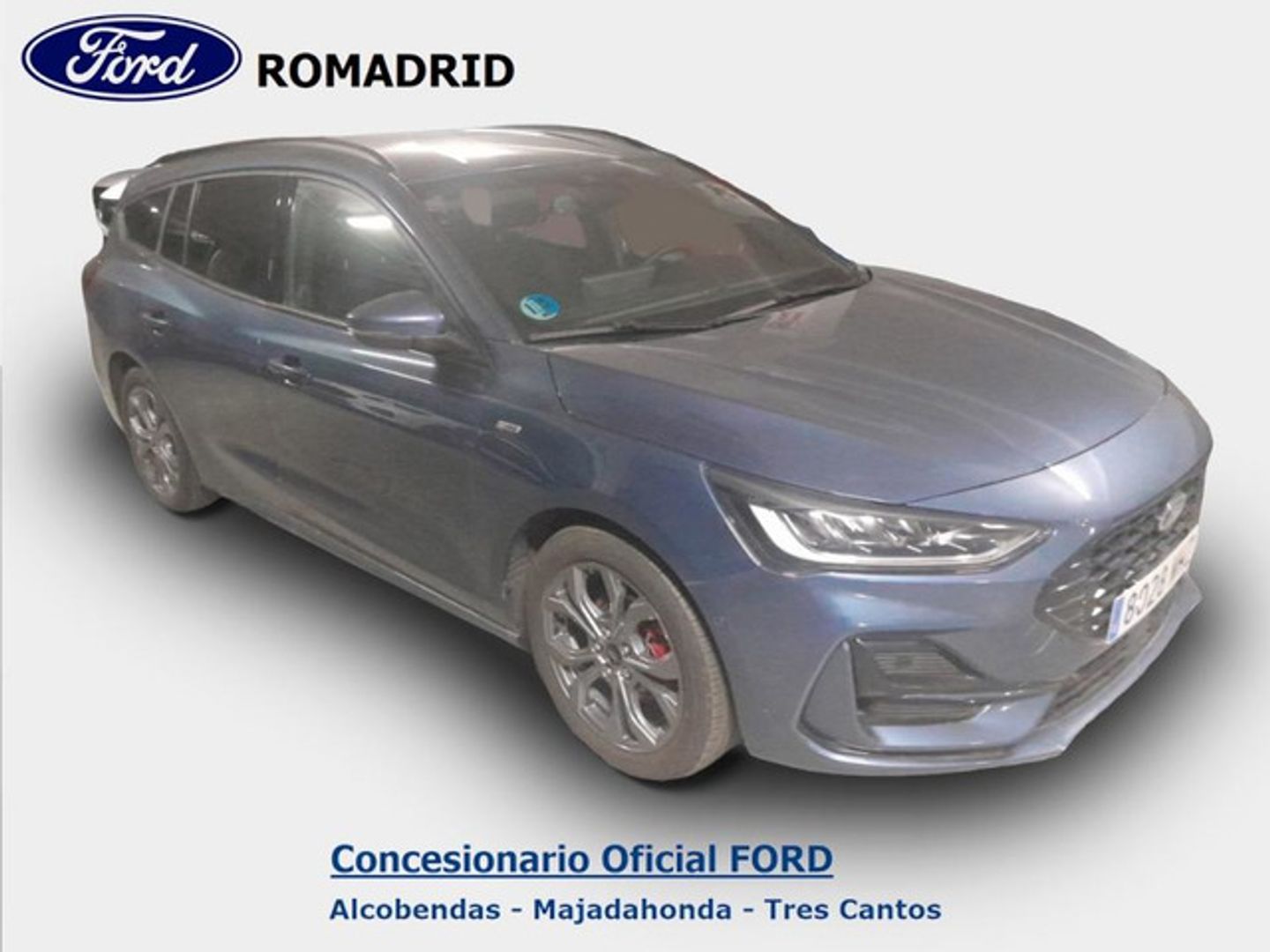 Ford Focus SportBreak 1.0 Ecoboost MHEV ST-Line 92 kW (125 CV) Azul Familiar
