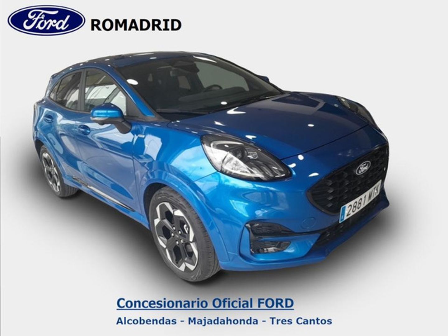 Ford Puma 1.0 EcoBoost MHEV Titanium Auto 92 kW (125 CV) Azul All Terrain / Pick-up
