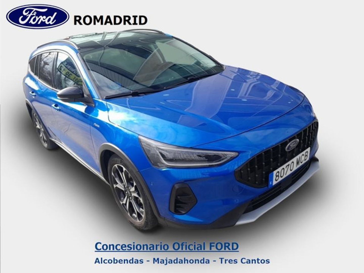 Ford Focus SportBreak 1.0 Ecoboost MHEV Active X 114 kW (155 CV) Azul Familiar