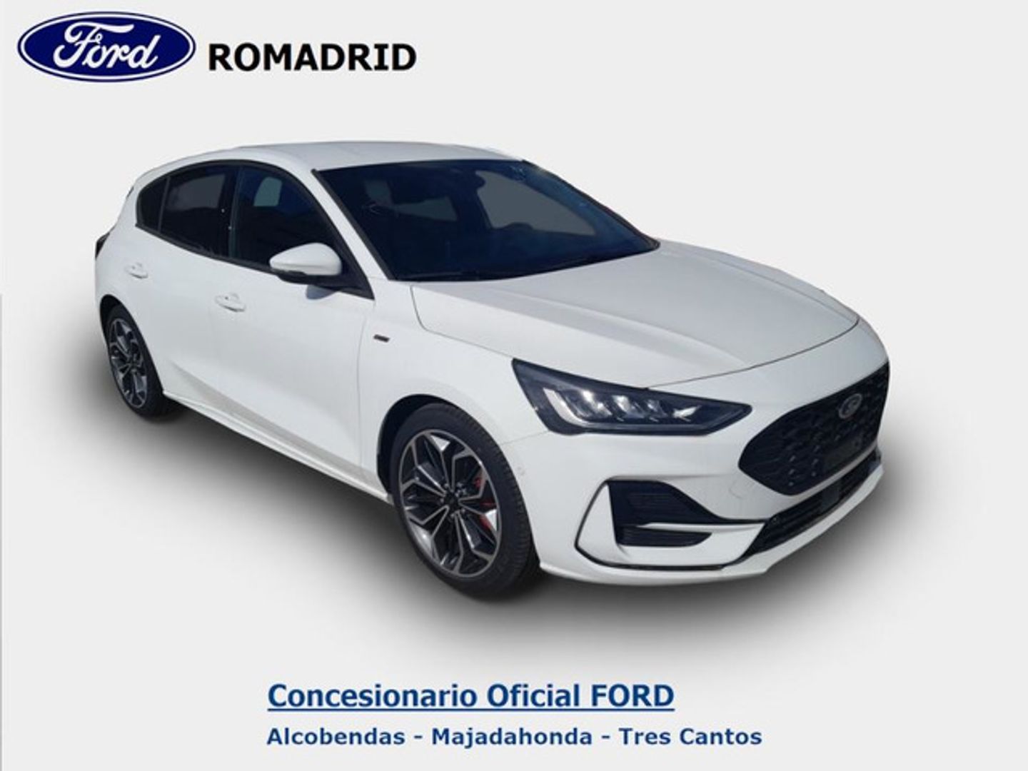 Ford Focus 1.0 Ecoboost MHEV ST-Line X 92 kW (125 CV) Blanco Compact