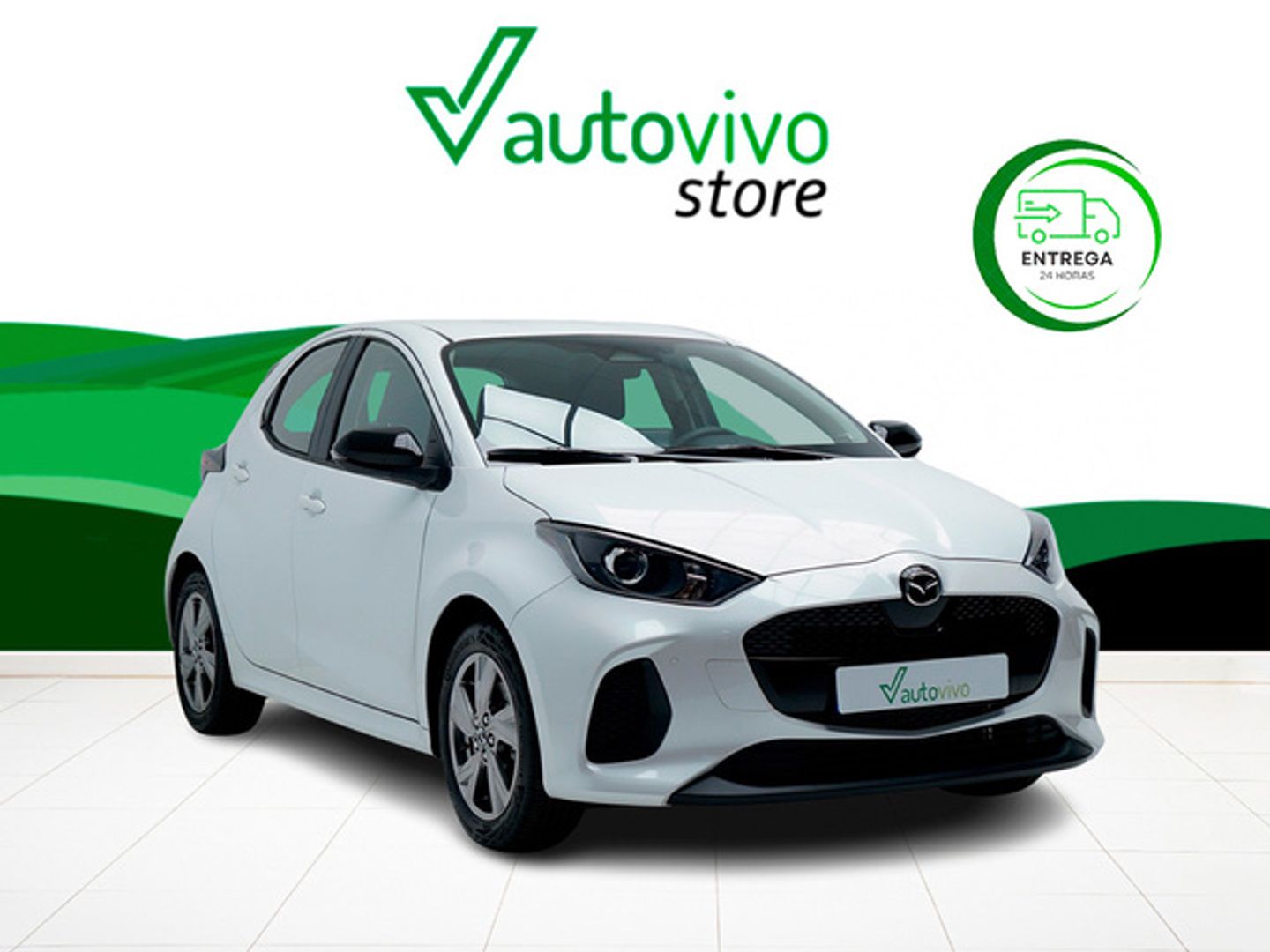 Mazda Mazda 2 1.5 Exclusive-Line CVT 85 kW (116 CV) Blanco Compact