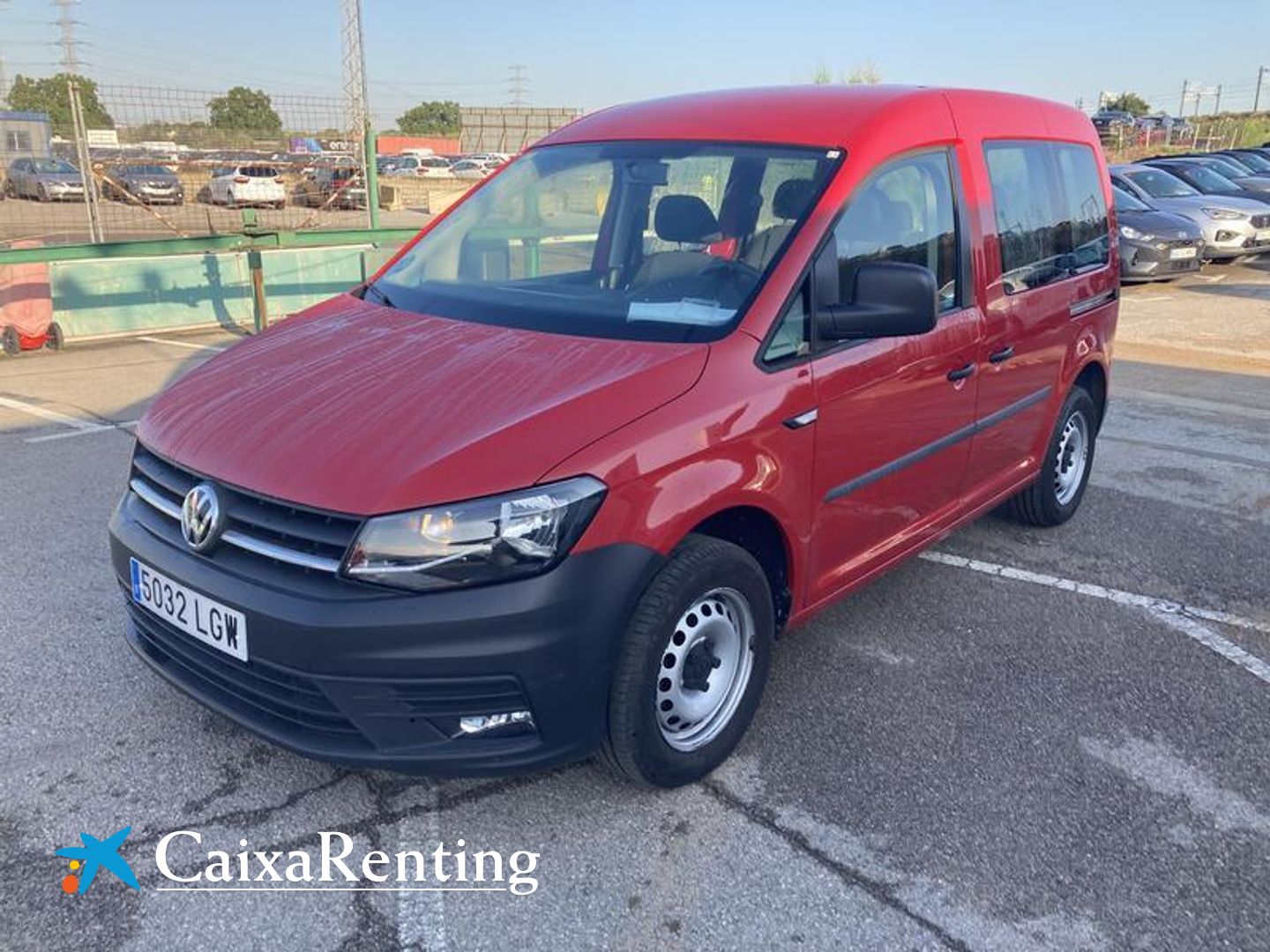 Volkswagen Caddy Profesional Kombi 2.0 TDI BMT 75 kW (102 CV) Rojo Industrial