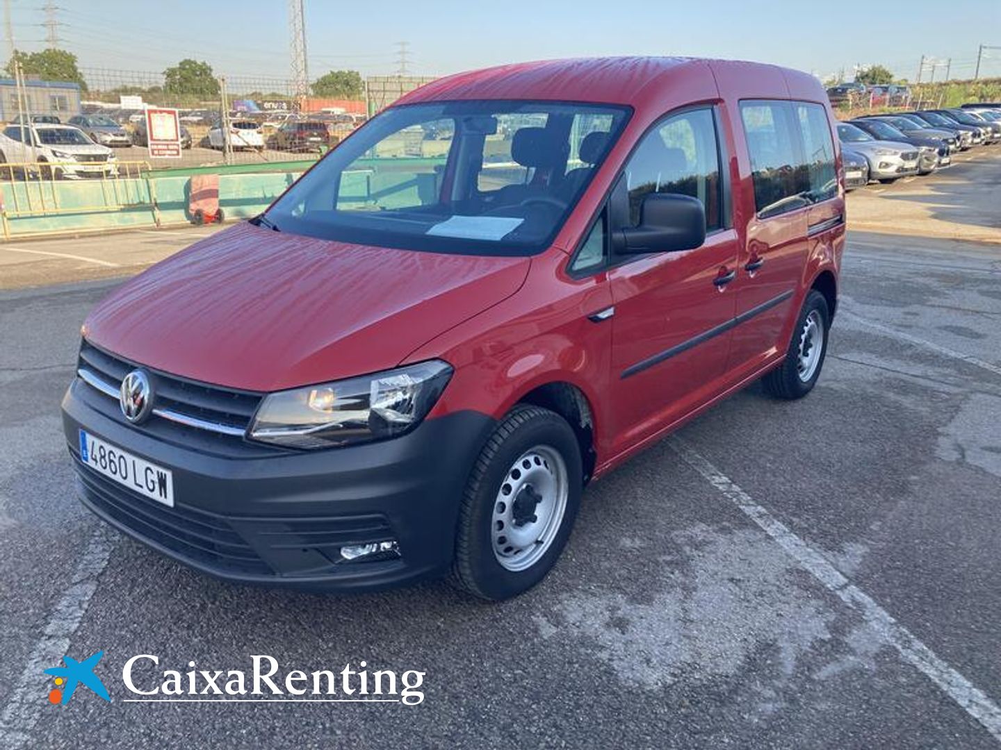 Volkswagen Caddy Profesional Kombi 2.0 TDI BMT 75 kW (102 CV) Rojo Industrial