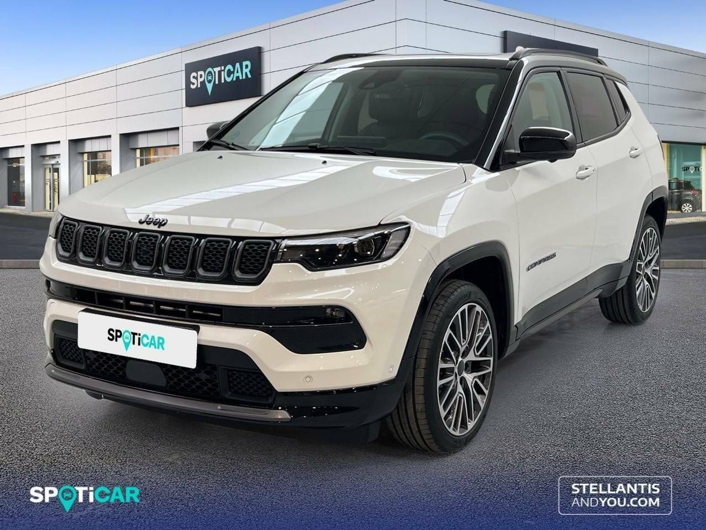Jeep Compass 1.5 MHEV eHybrid Summit DCT 96 kW (130 CV) Blanco SUV