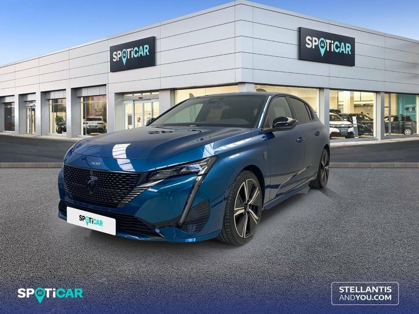 Peugeot 308 BlueHDi 130 S&S GT EAT8 96 kW (130 CV) Azul Compact