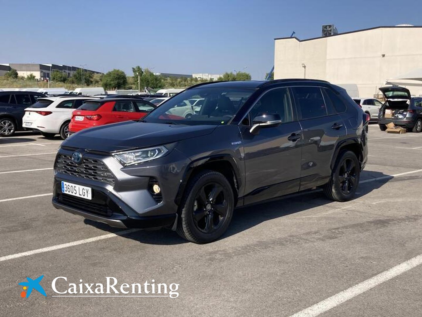 Toyota Rav4 2.5l hybrid Feel! 160 kW (218 CV) Gris All Terrain / Pick-up