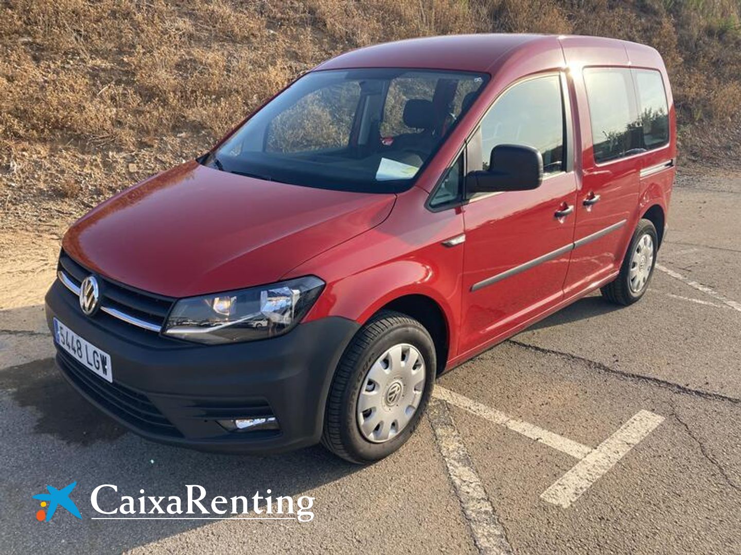 Volkswagen Caddy Profesional Kombi 2.0 TDI BMT 75 kW (102 CV) Rojo Industrial