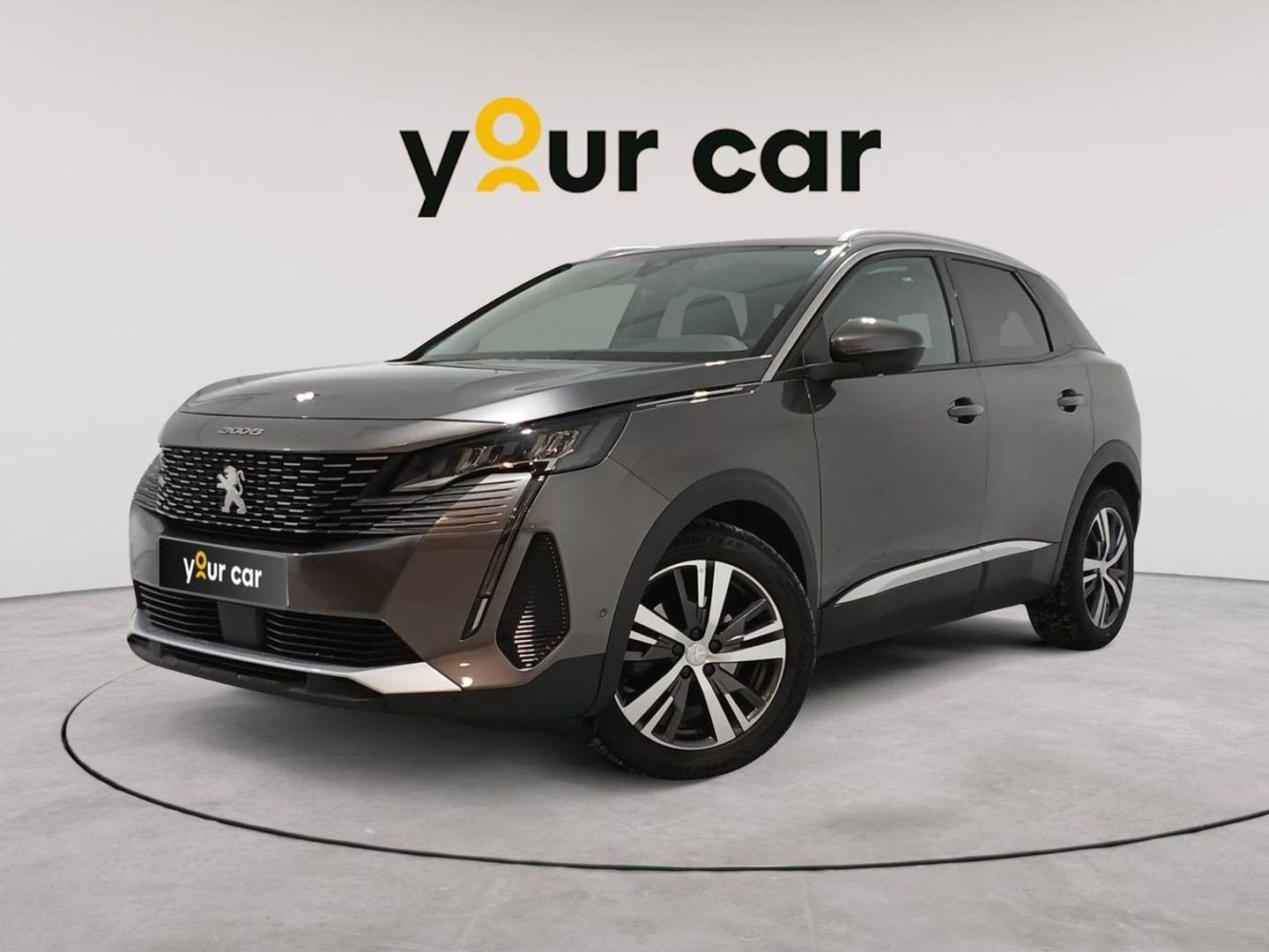 Peugeot 3008 BlueHDi 130 S&S Allure Pack EAT8 96 kW (130 CV) Gris All Terrain / Pick-up