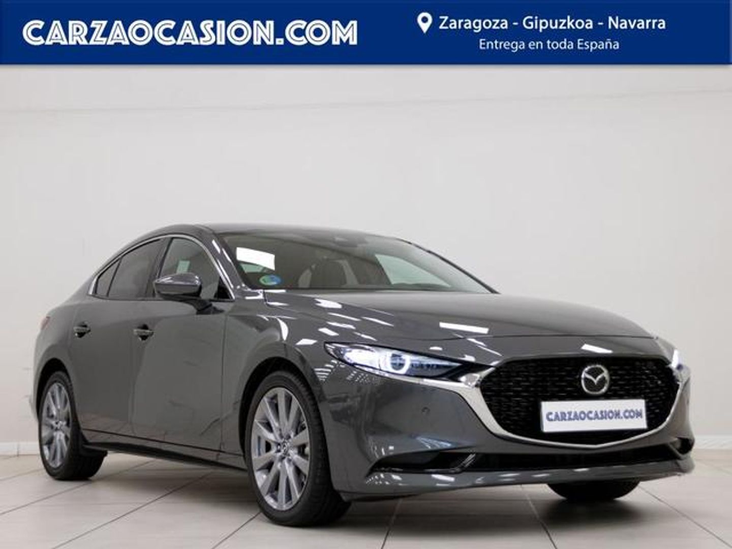Mazda Mazda 3 2.0 SKYACTIV-G Zenith 89 kW (122 CV) Gris Compact