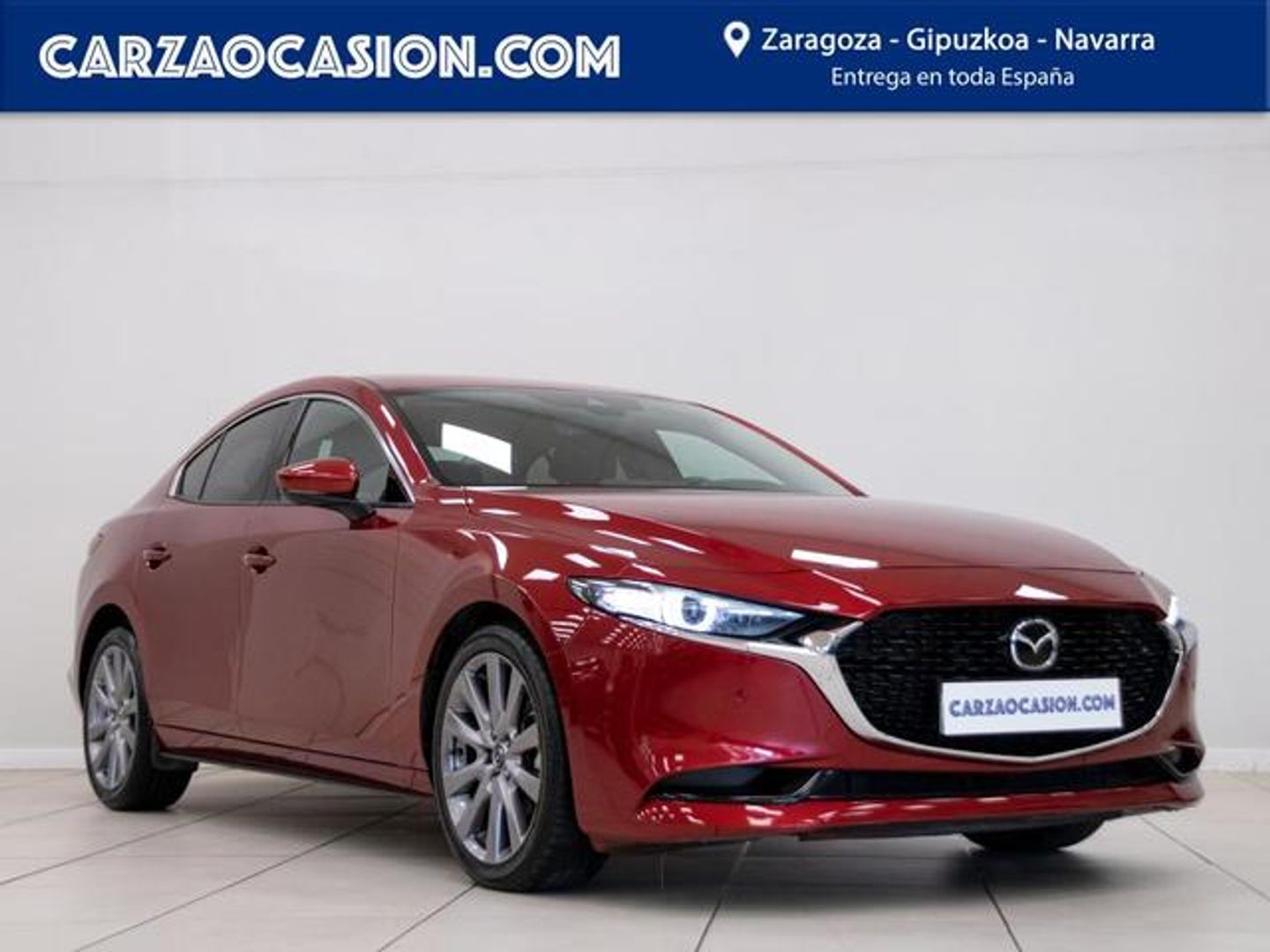 Mazda Mazda 3 2.0 SKYACTIV-G Zenith 89 kW (122 CV) Rojo Compact