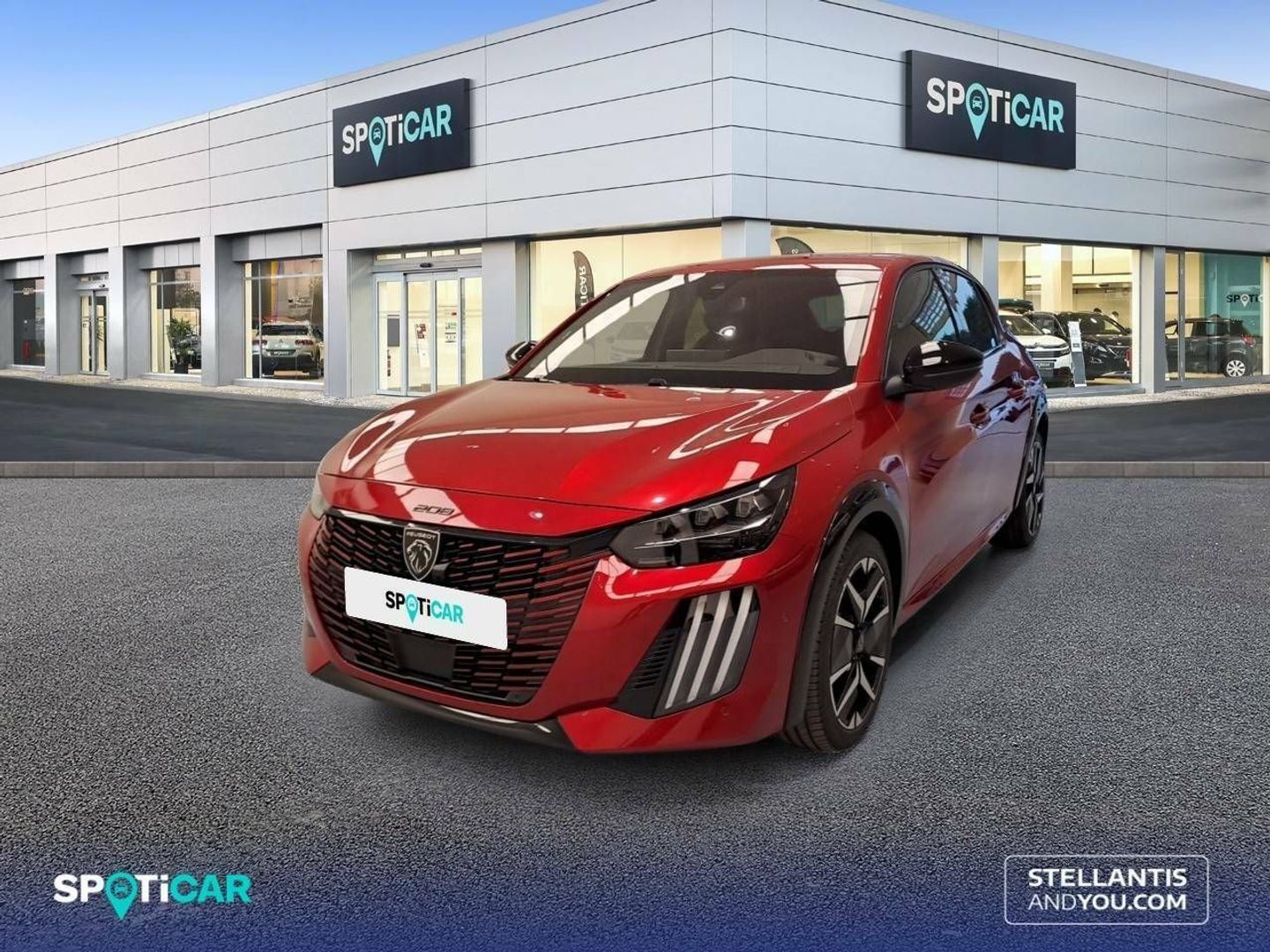 Peugeot 208 GT Hybrid eDCS6 81 kW (110 CV) Rojo Sedan