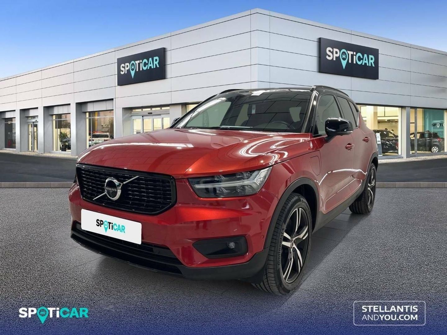 Volvo XC40 T5 Twin R-Design Auto 193 kW (262 CV) Rojo SUV