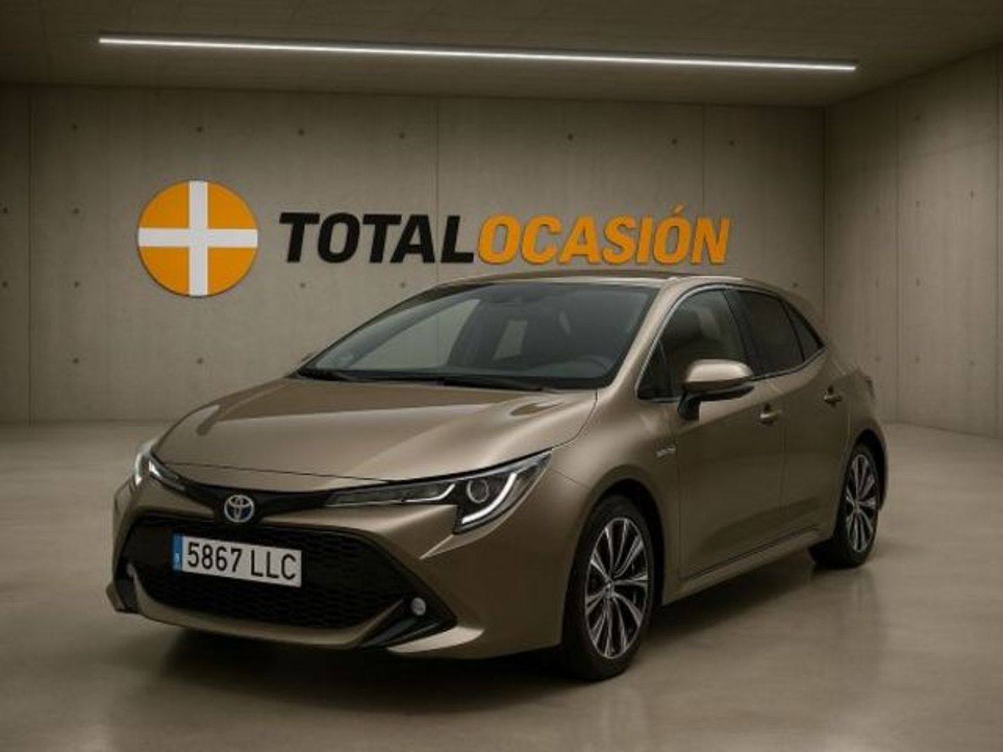 Toyota Corolla 1.8 125H Style E-CVT 90 kW (122 CV) Beige Compact