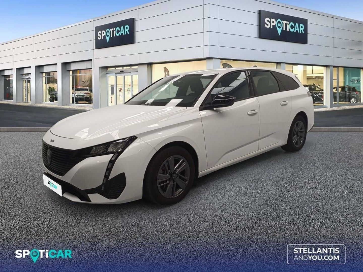 Peugeot 308 SW Active Pack S&S PureTech EAT8 96 kW (130 CV) Blanco Familiar