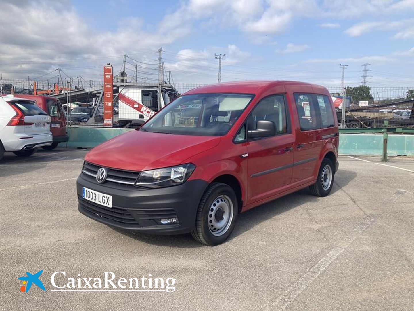 Volkswagen Caddy Profesional Kombi 2.0 TDI BMT 75 kW (102 CV) Rojo Industrial