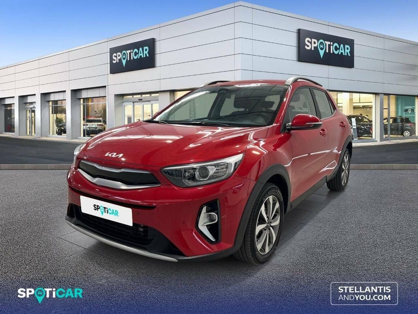 Kia Stonic 1.0 T-GDi MHEV Drive 74 kW (100 CV) Rojo SUV