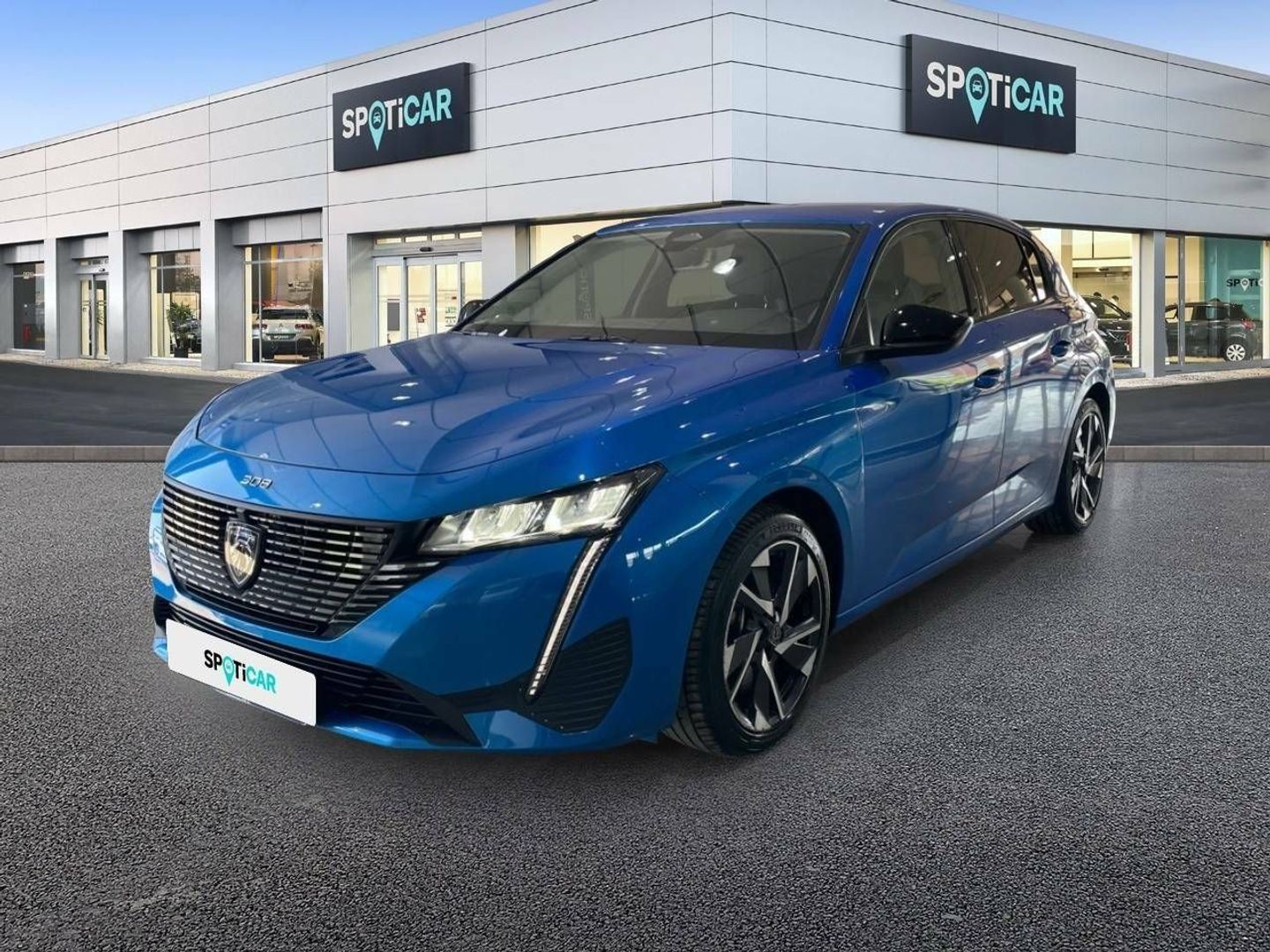 Peugeot 308 Allure Pack Hybrid eEAT8 132 kW (180 CV) Azul Compact
