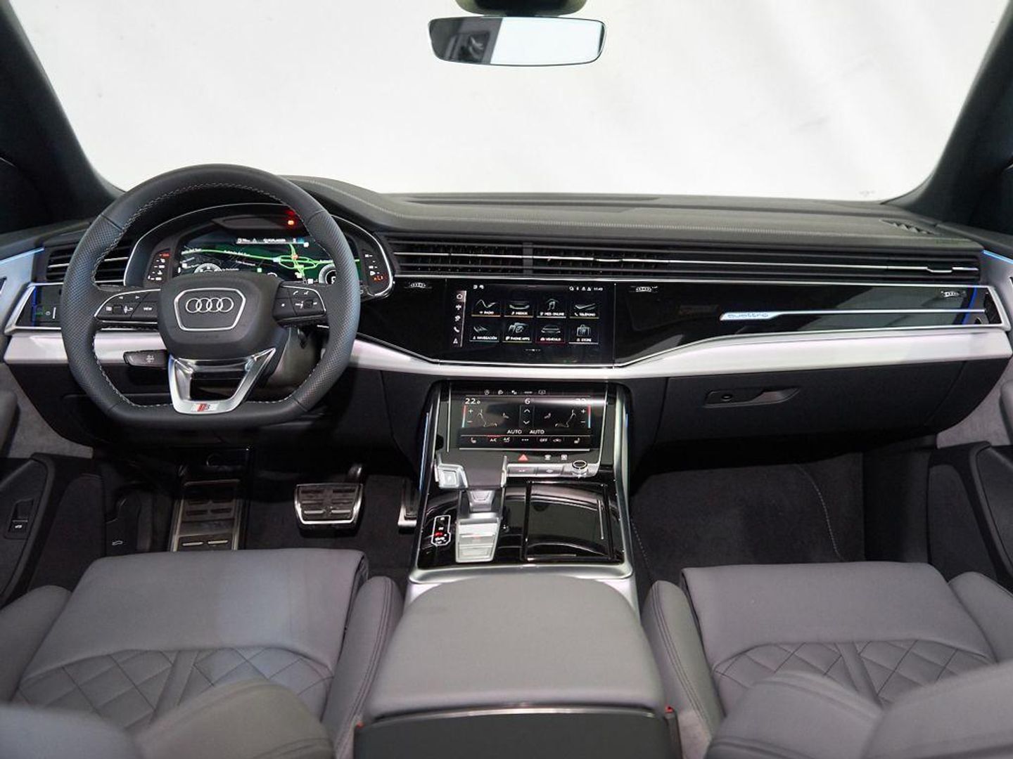 Audi Q8 S line 45 TDI quattro 170 kW (231 CV) tiptronic Gris Plata SUV