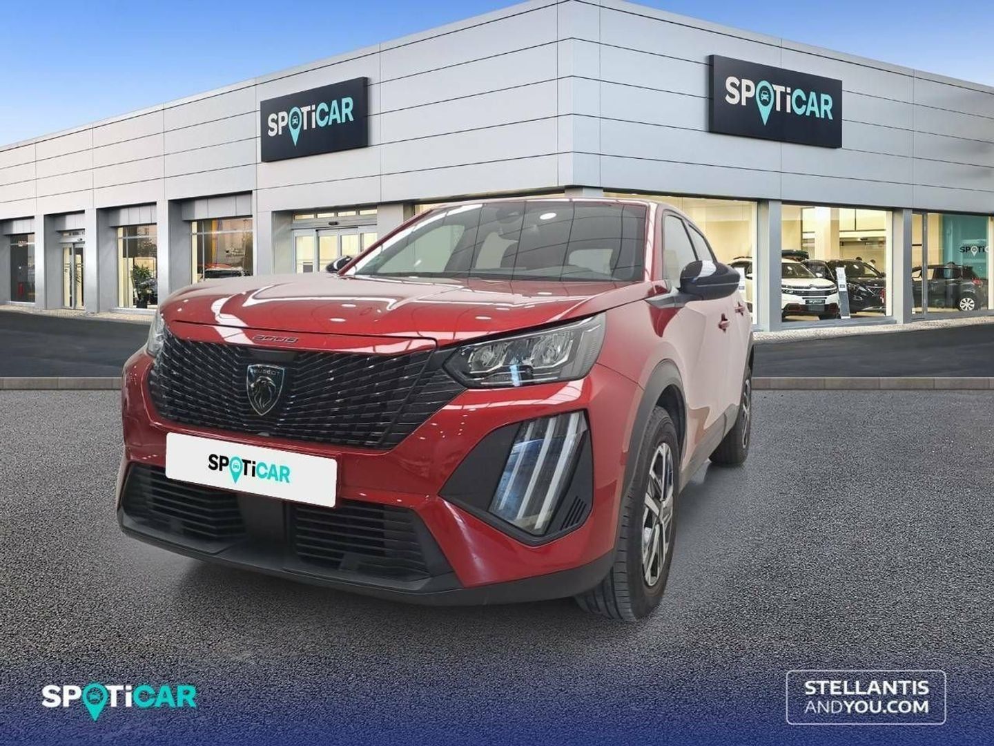 Peugeot 2008 PureTech 100 S&S Active 75 kW (100 CV) Rojo All Terrain / Pick-up