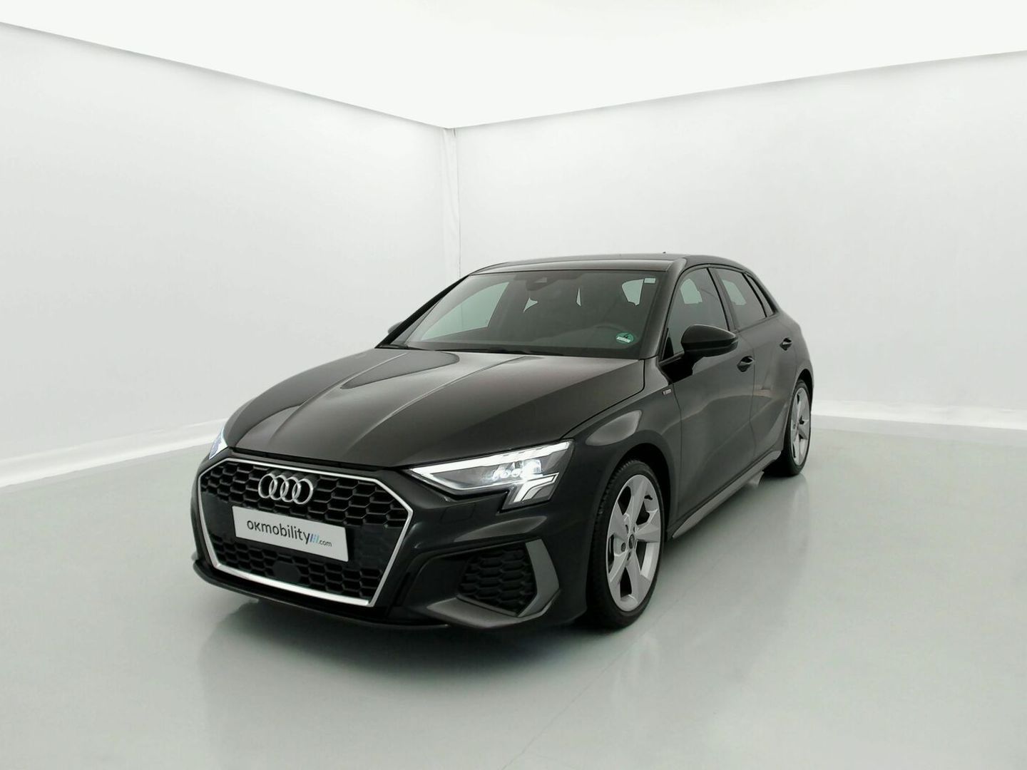 Audi A3 Sportback S line 35 TFSI 110 kW (150 CV) S tronic Negro Compact