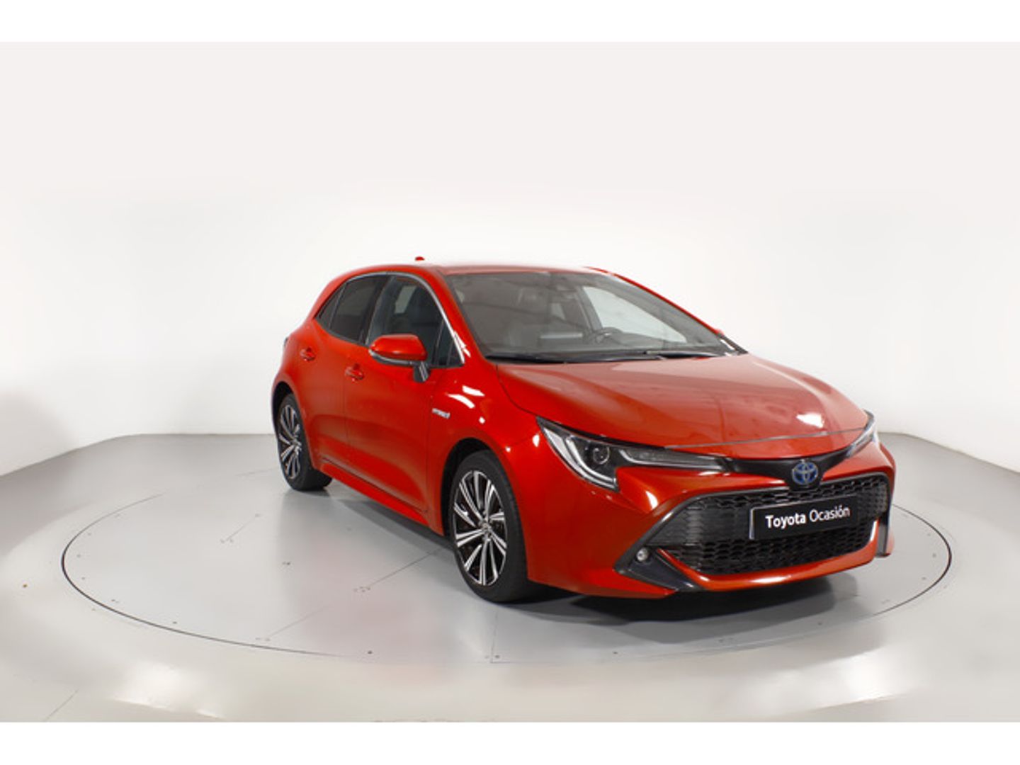 Toyota Corolla 1.8 125H Style E-CVT 90 kW (122 CV) Rojo Compact
