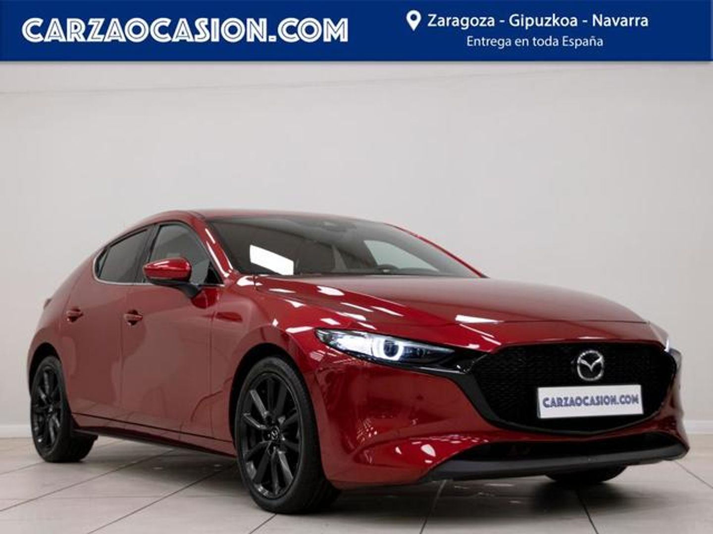 Mazda Mazda 3 2.0 e-SKYACTIV-X Zenith 137 kW (186 CV) Rojo Compact