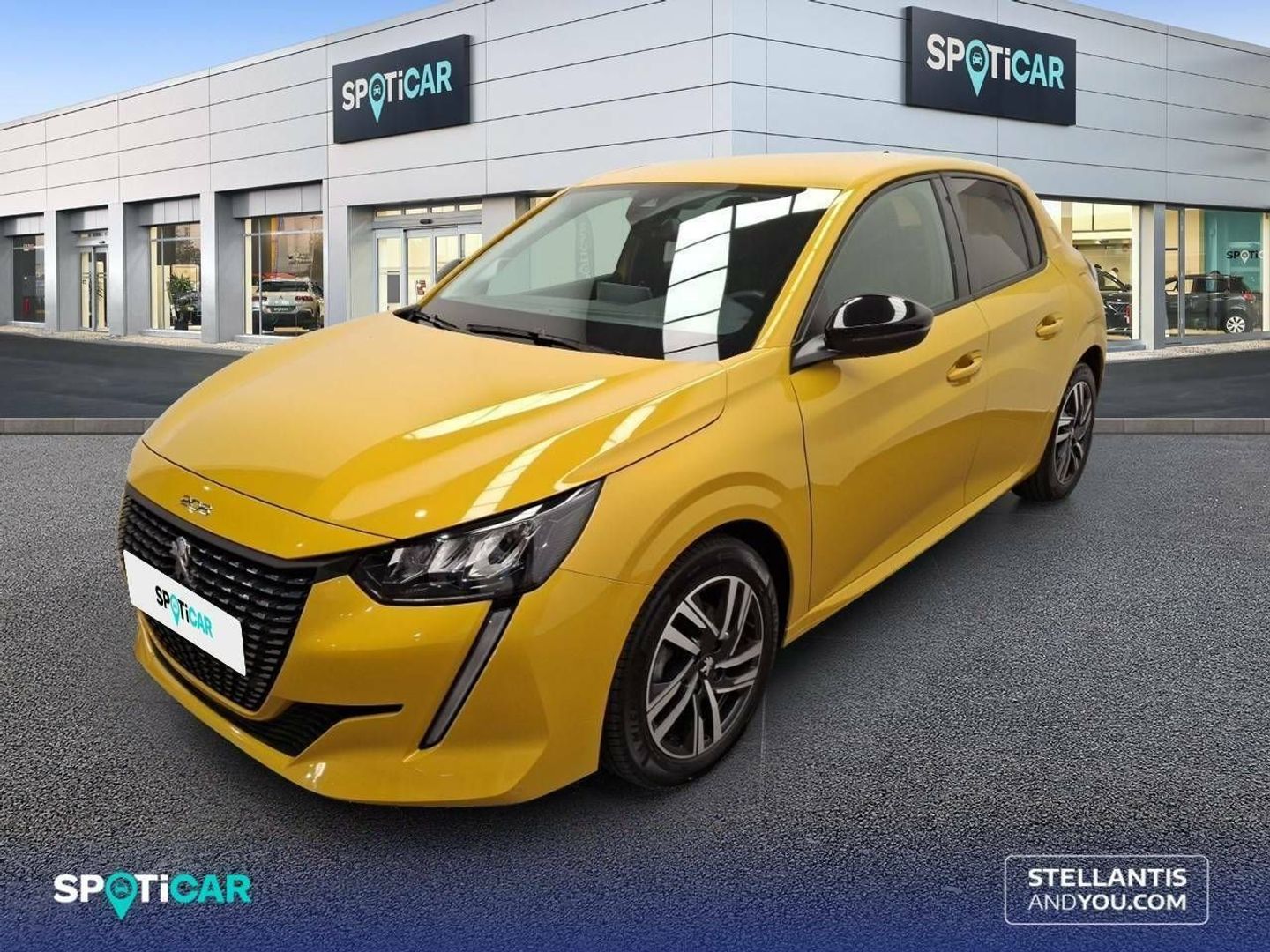 Peugeot 208 PureTech 100 Allure 75 kW (100 CV) Amarillo Compact