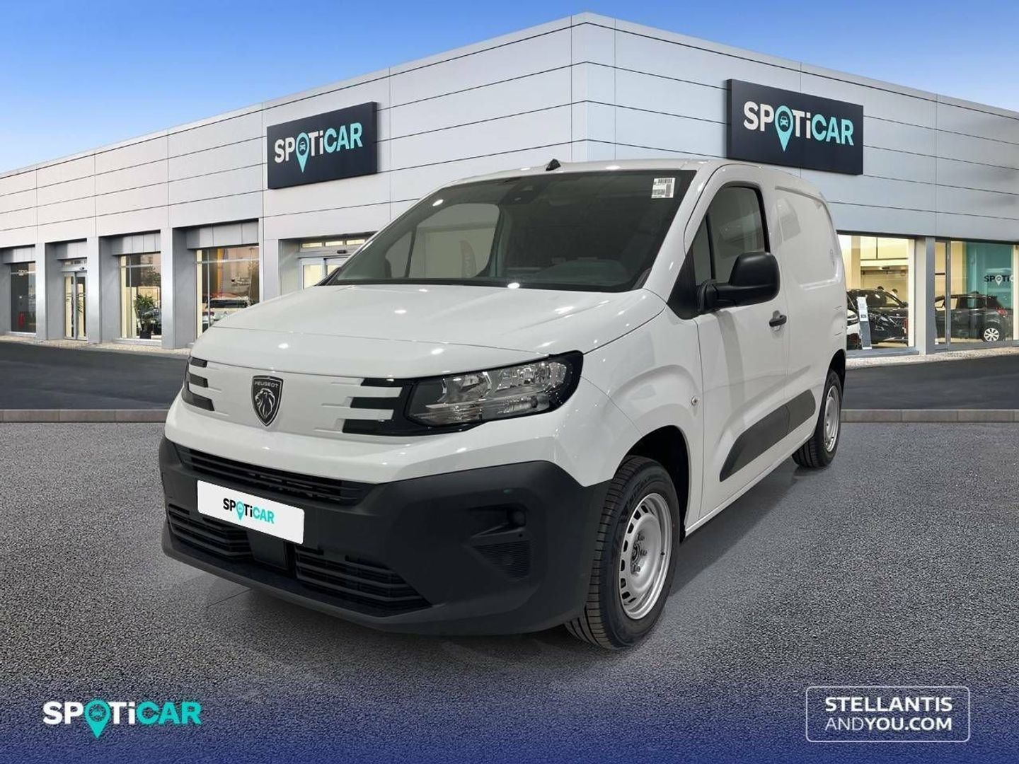 Peugeot Partner Furgon BlueHDi 100 Standard 600kg 75 kW (102 CV) Blanco Industrial