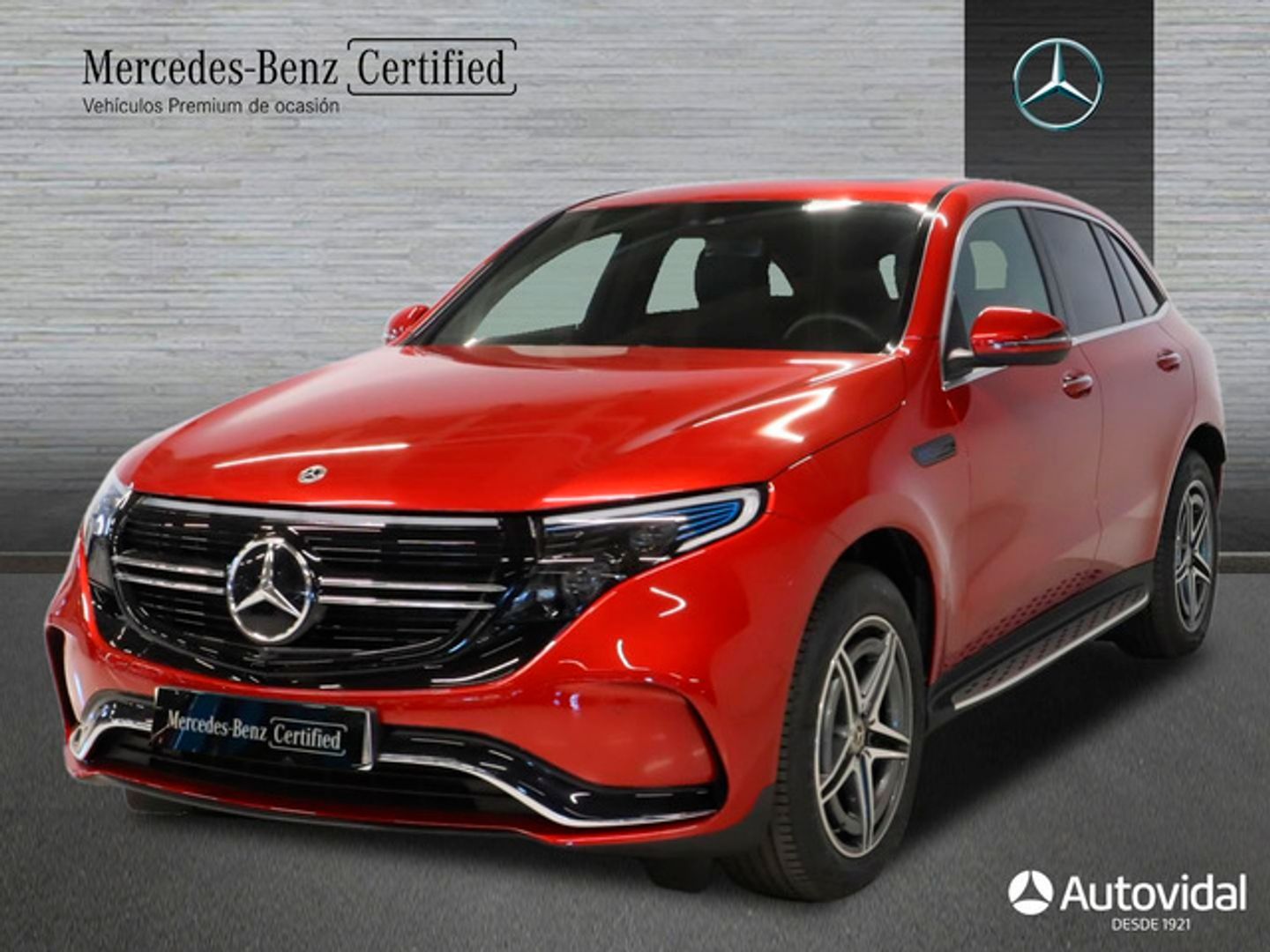 Mercedes-Benz EQC SUV 400 4Matic 300 kW (408 CV) Rojo SUV
