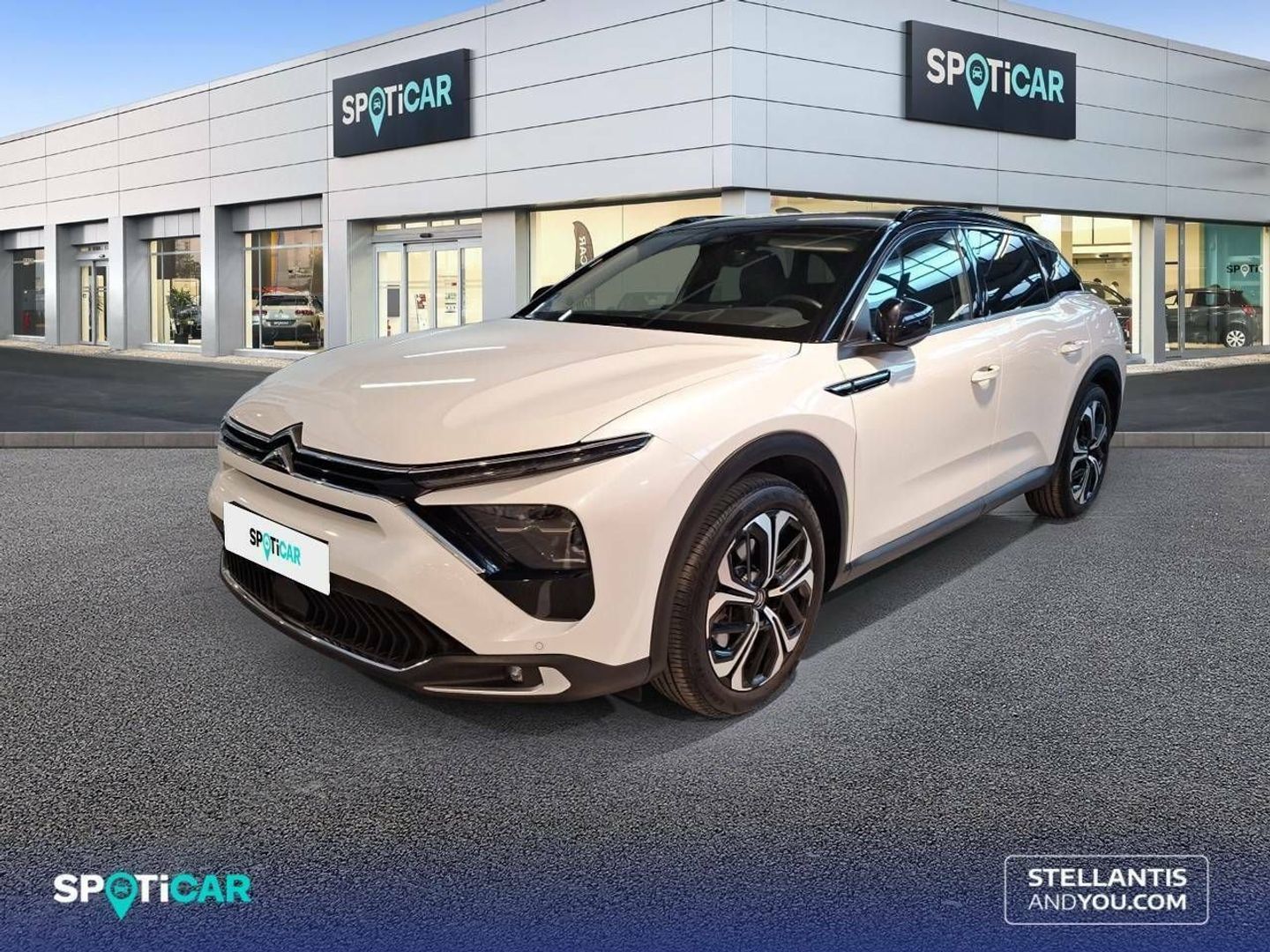 Citroen C5 X Hybrid 225 Shine e-EAT8 165 kW (225 CV) Blanco 